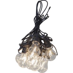 LED āra virtene terases Star Trading Circus Filament WW, 4,05m, 10LED, IP44