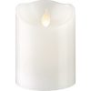 LED Vaska svece Star Trading M-Twinkle, balta, 10cm, IP20, 2xAA, ar taimeri