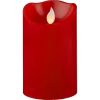 LED Vaska svece Star Trading M-twinkle, sarkana, 12,50cm, IP20, 2xAA, ar taimeri