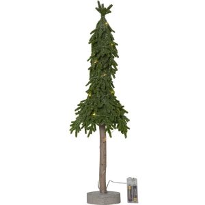 LED dekoratīvā egle galda Star Trading Lummer 65cm, 20LED, WW, IP20, 2xAA