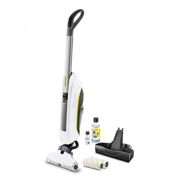 Bezvadu grīdas mazgātājs Kärcher FC 5 Cordless Premium *EU, 25.2V, Li-ion, balts