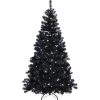 Āra mākslīgā egle ar LED gaismām Star Trading Ottawa, 2,1m, 260LED, CW, IP44, melna