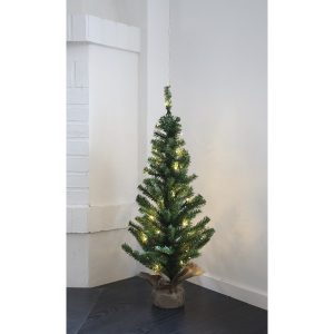 Mākslīgā eglīte ar LED gaismām Star Trading Toppy, 90cm, 50LED, WW, IP20
