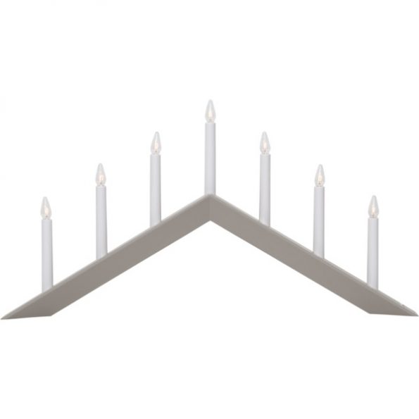 LED dekoratīvais svečturis Star Trading Arrow , 36cm, 4LED, IP20, bēšs