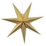 LED dekorācija Zvaigzne DOT, Star Trading, zelta, 1x1m, E14, Max. 25W, IP20