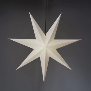 LED dekorācija Zvaigzne FROZEN, Star Trading, balta, 1x1m, E14, Max. 25W, IP20