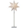 LED dekorācija Zvaigzne TOTTO, Star Trading, balta, 80x34cm, E14, Max. 25W, IP20
