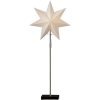 LED dekorācija Zvaigzne TOTTO, Star Trading, melna, 80x34cm, E14, Max. 25W, IP20
