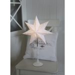LED dekorācija Zvaigzne ROMANTIC, Star Trading, balta, 55x35cm, E14, Max. 25W, IP20