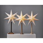 LED dekorācija Zvaigzne ELICE, Star Trading, balta, 85x60cm, E14, Max. 25W, IP20