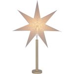 LED dekorācija Zvaigzne ELICE, Star Trading, balta, 85x60cm, E14, Max. 25W, IP20