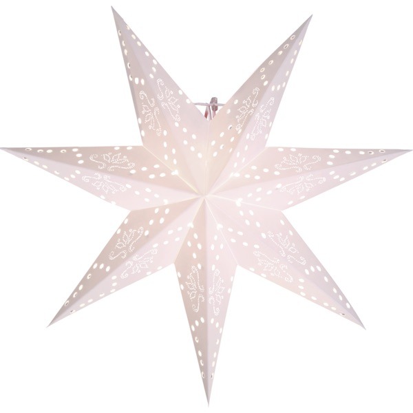 LED dekorācija Zvaigzne Star Trading Romantic, balta, 54x54cm, E14, Max. 25W, IP20
