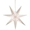 LED dekorācija Zvaigzne ANTIQUE, Star Trading, balta, 60x60cm, E14, Max. 25W, IP20