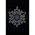 LED āra dekorācija Sniegpārsla Star Trading Neonled, CW/WW, 80cm, 480LED, 8 ātrumi