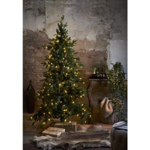Āra mākslīgā egle ar LED gaismām Star Trading Larvik, 1,8m, 270LED, WW, IP44