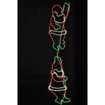 LED āra dekorācija siluets Ziemassvētku vecītis Star Trading Neonled, 1,8m, 600LED, IP44