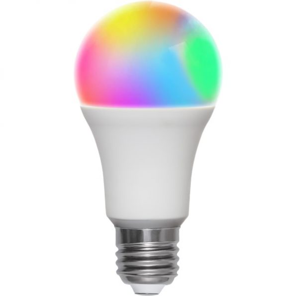 Viedā LED spuldze Star Trading Smart E27, A60, 9W, 806lm, 2700 – 6500K, RGBW