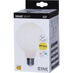 Viedā LED spuldze Star Trading Smart E27, G95, 7W, 806lm, 2700 – 6500K, IP44, Opaque