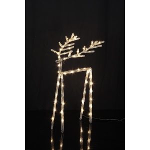 LED dekorācija Star Trading briedis Icy, 40cm, 60LED, IP20 LED dekorācija Star Trading briedis Icy, 40cm, 60LED, IP20