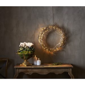 LED dekorācija Star Trading vainags Fizzy, 45cm, 50LED, IP20 LED dekorācija Star Trading vainags Fizzy, 45cm, 50LED, IP20