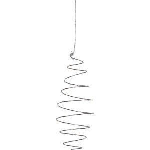 LED dekorācija Star Trading sudraba Dizzy, 40cm, 25LED, IP20