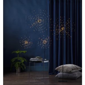LED dekorācija Star Trading silti balts Salūts, 26cm, 120LED, IP20 LED dekorācija Star Trading silti balts Salūts, 26cm, 120LED, IP20
