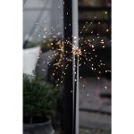 LED dekorācija Salūts ar pamatni Star Trading Firework, WW, 130cm, 200LED, IP20