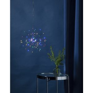 LED dekorācija Star Trading krāsains Salūts, 26cm, 120LED, IP20 LED dekorācija Star Trading krāsains Salūts, 26cm, 120LED, IP20