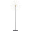 LED dekorācija Salūts ar sudraba kāju Star Trading Firework,130cm, 200LED, IP20, WW