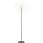 LED dekorācija Salūts ar sudraba kāju Star Trading Firework,130cm, 200LED, IP20, WW