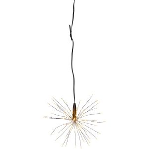 LED dekorācija Star Trading silti balts Salūts, 16cm, 80LED, IP20