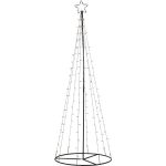 LED āra dekorācija egle Light tree Star Trading, 210cm, 170LED, IP44