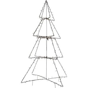 LED āra dekorācija egle Foldy Star Trading, 170cm, 300LED, IP44