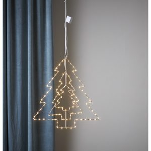 LED dekorācija Star Trading egle Triple , 52cm, 120LED, IP20 LED dekorācija Star Trading egle Triple , 52cm, 120LED, IP20
