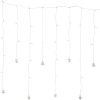 Led virtene ar figūrām aizkars Star Trading Decy, WW, 1×0,8m, 40LED, IP20, 3xAA