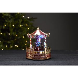 LED Ziemassvētku dekorācija ar mūziku Star Trading Kidsville, RGB, 22cm, 13LED, 3xAA LED Ziemassvētku dekorācija ar mūziku Star Trading Kidsville, RGB, 22cm, 13LED, 3xAA