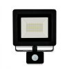 LED āra prožektors ar sensoru Asalite LED Reflector 30W, 2400lm, 4500K, IP65, 12m