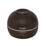 Ultraskaņas gaisa mitrinātājs ar aromāta difuzoru Concept 2in1 Perfect Air 7LED, ZV1006, koka