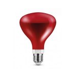 Infrasarkanā spuldze Asalite Infrared Lamp Full Red E27, 100W, G95