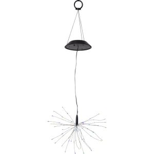 LED gaismeklis ar saules bat. piekarams Star Trading Firework Solar MC 26cm, 90LED, IP44
