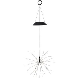 LED gaismeklis ar saules bat. piekarams Star Trading Firework Solar WW 26cm, 90LED, IP44