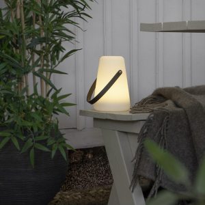 LED āra laterna Star Trading Linterna 20cm, 7LED, Warm white, IP44, 3xAA, ar taimeri