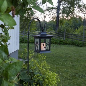 Dekoratīvais gaismeklis ar saules bateriju Star Trading Lantern Milan 58cm, IP44