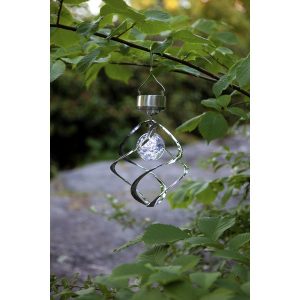 Dekoratīvais gaismeklis ar saules bateriju Star Trading Wind Chime Roma 35cm, IP44