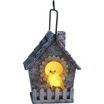 Dekoratīvais gaismeklis ar saules bateriju Star Trading Birdie 16cm, IP44
