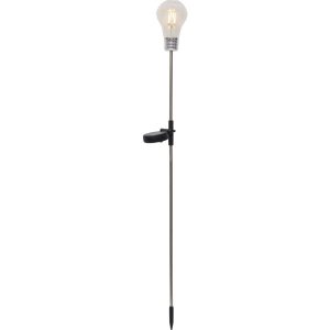 LED dārza gaismeklis ar saules bateriju Star Trading Fille 80cm, IP44