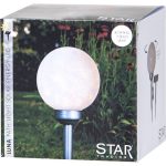 Dekoratīvais gaismeklis ar saules bateriju Star Trading Luna 37cm, IP44