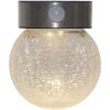 LED sienas gaismeklis ar saules bat. un kustības sens. Star Trading Glory 14.5cm, 100lm, WW, IP44
