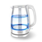 Elektriskā tējkanna stikla Aigostar Eve 1.7l, 2200W, Stikla/Balta, LED