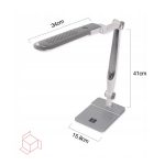 LED galda lampa aptumšojama Aigostar 178642, 10W, 3300-6000K, 600lm, SMD, sudraba